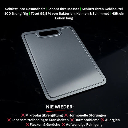 100%-TITAN-SCHNEIDEBRETT 2.0 mit Ablaufrinne